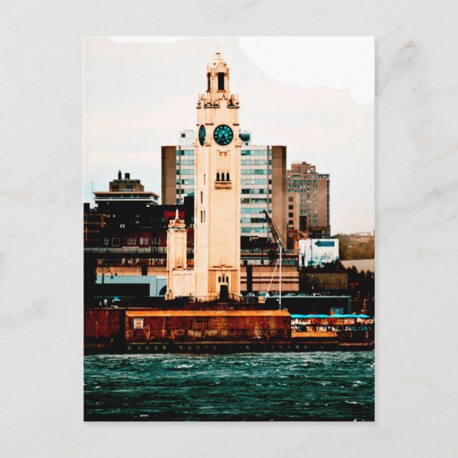 Tour de l'horloge postkarte (Vorderseite)