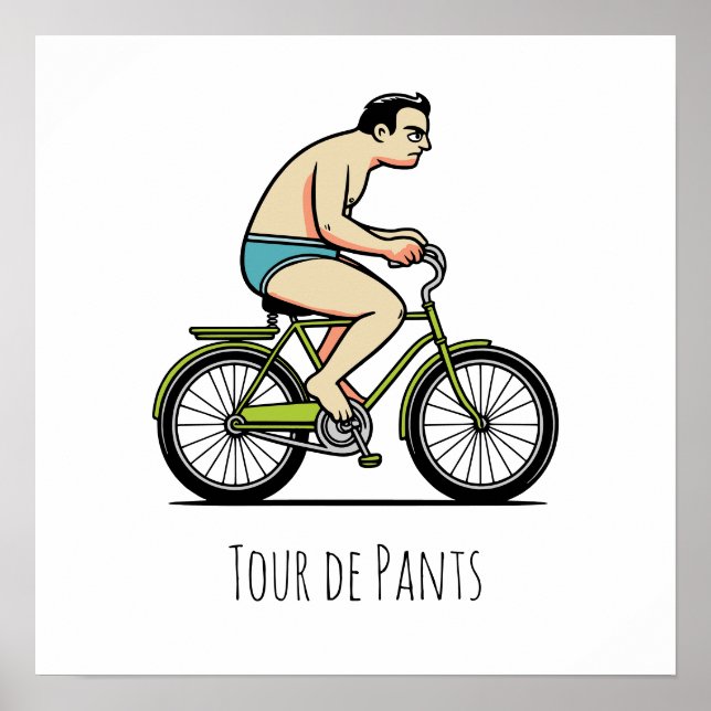 Tour de pants poster (Vorne)