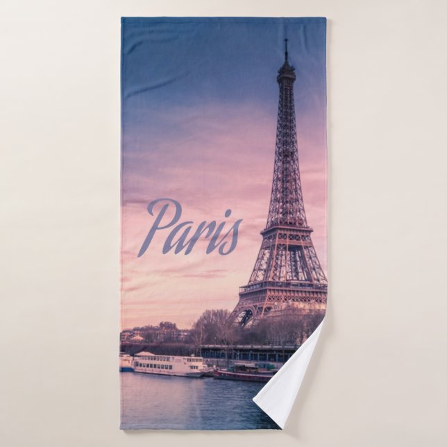 Tour de Paris France (Serviette de bain)