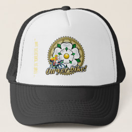 Tour de Yorkshire 2018 Baseballkappe "On yer Bike" Truckerkappe