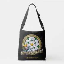 "Tour de Yorkshire" 2019 Auf ihrem Fahrrad, Tasche
