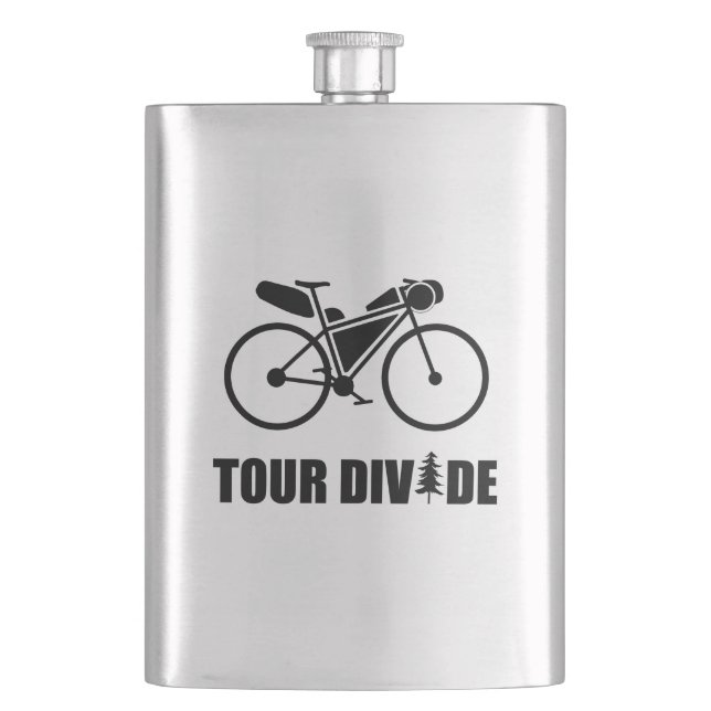 Tour Divide Bikepacking Flachmann (Vorderseite)