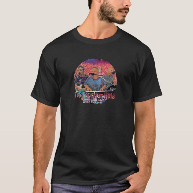 Tour du Monde de Kosher Dills 2025 - T-shirt (Devant)