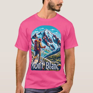 Tour Du Mont Blanc Tmb Schweiz Italien Al Frankrei T-Shirt