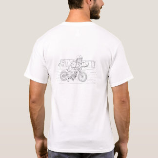 Tour du T-shirt de blanc de ruperts