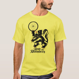 Tour durch Flandern (De Ronde) Löwenholzrad T-Shirt
