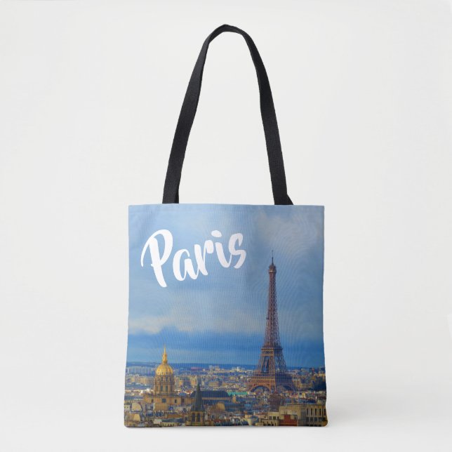 Tour Eiffel à Paris - sac (Devant)