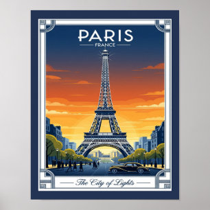 Tour Eiffel Art déco Paris France