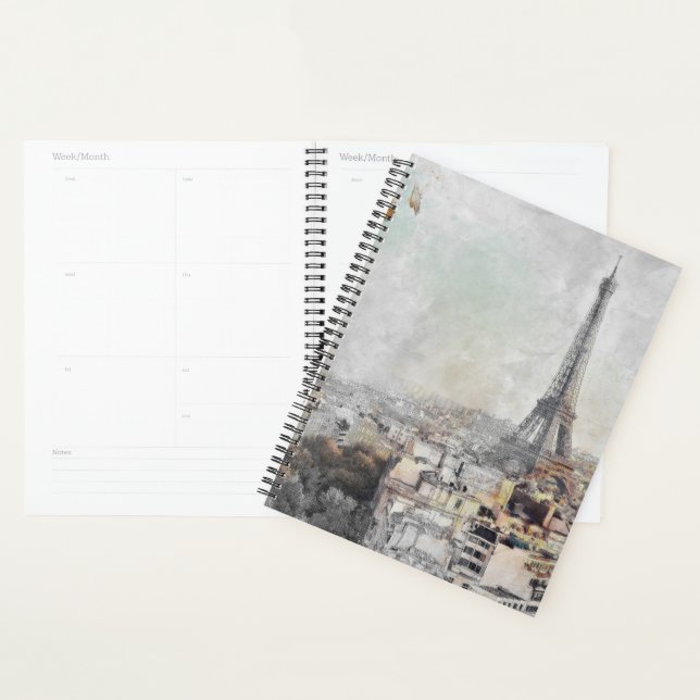 Tour Eiffel. Carte postale Paris, France (Devant avec enveloppe)