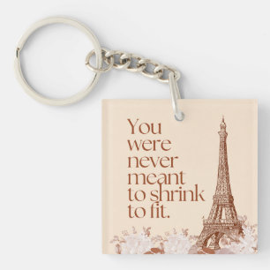 Tour Eiffel de Paris Art mural de citation motivat