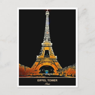 Tour Eiffel : Envoyez une carte postale de Paris