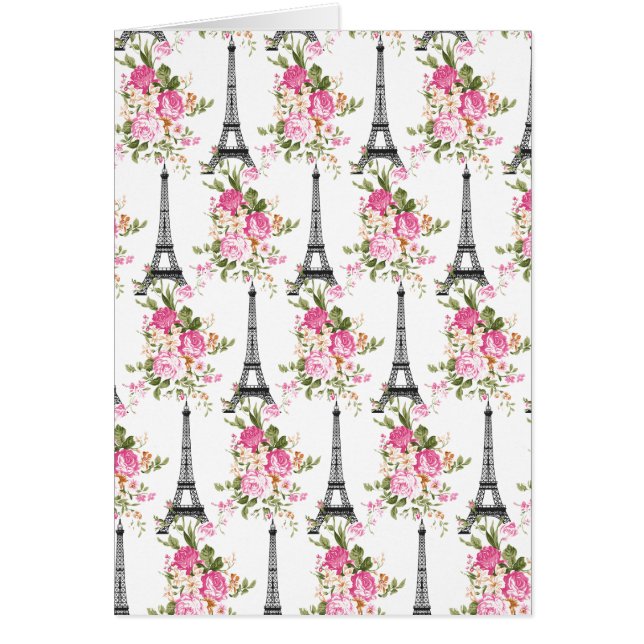 Tour Eiffel floral (Devant)