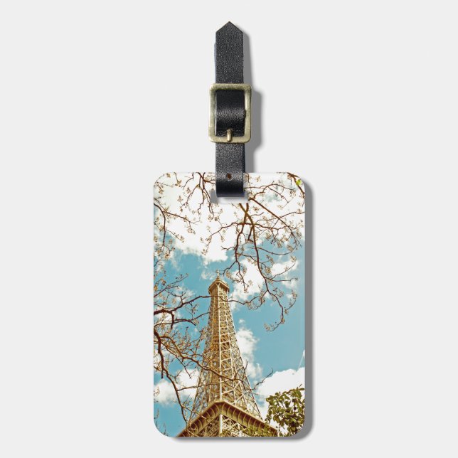 Tour Eiffel Gepäckanhänger (Vorderseite vertikal)