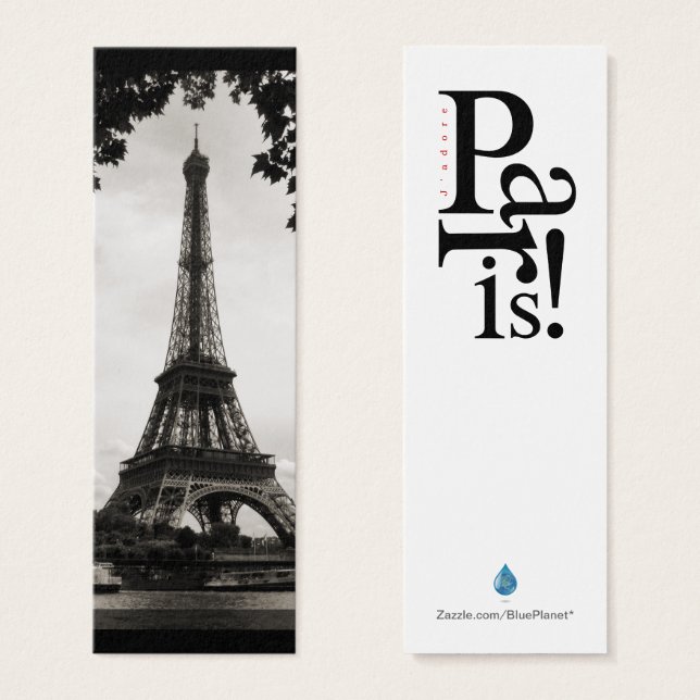 Tour Eiffel - Mini Signet (Devant & derrière)