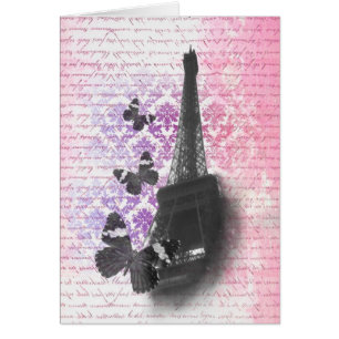 Tour Eiffel & papillons