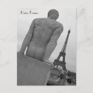 Tour Eiffel, Paris France Carte postale