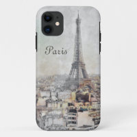 Tour Eiffel Paris France coque iphone - Design