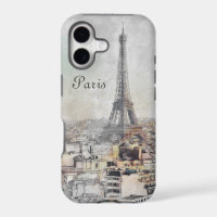 Tour Eiffel Paris France Coque iPhone – Élégant