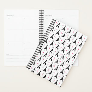 Tour Eiffel Pois & Coeurs Motif