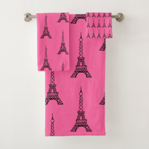Tour Eiffel rose vif