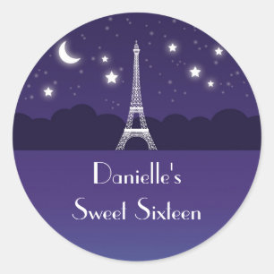 Tour Eiffel Sweet sixteen Favoriser Sticker