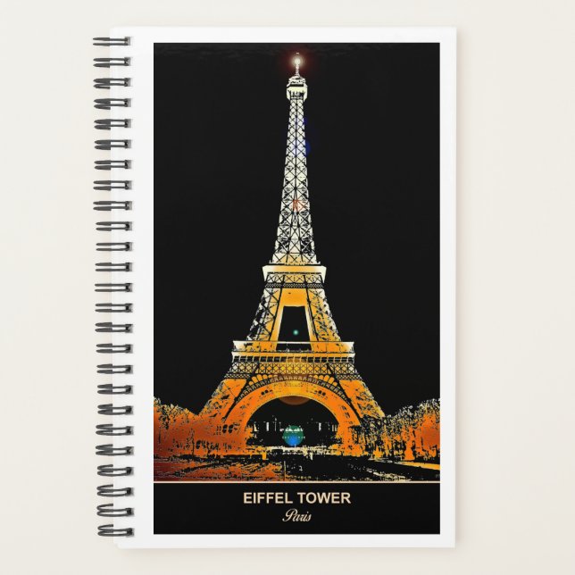 Tour Eiffel Voyage : Planifiez votre planificateur (Devant)