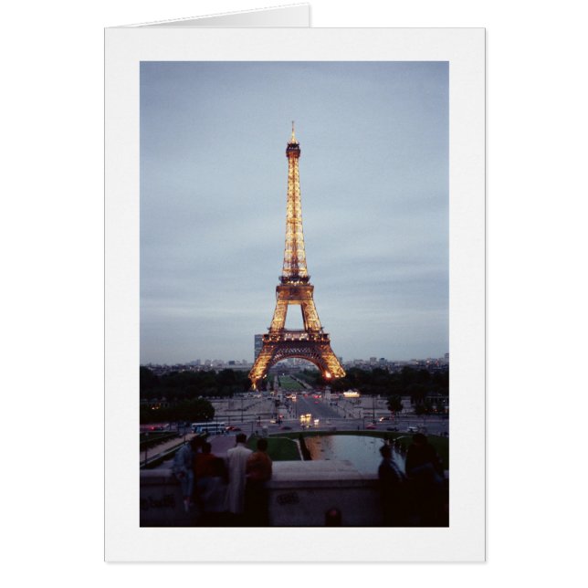 Tour Eiffle à Dusk (Devant)