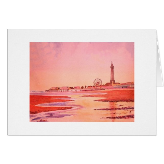 Tour et bord de mer de Blackpool (Devant horizontal)