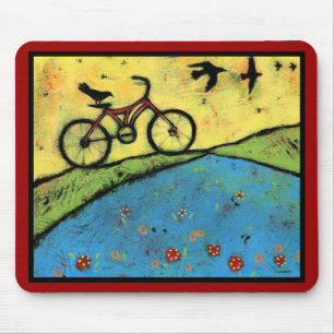 Tour et tapis de souris de mouche - 9,25" x 7,75"