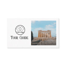 Tour Guide Reiseführer Agent Eleganter QR-Code