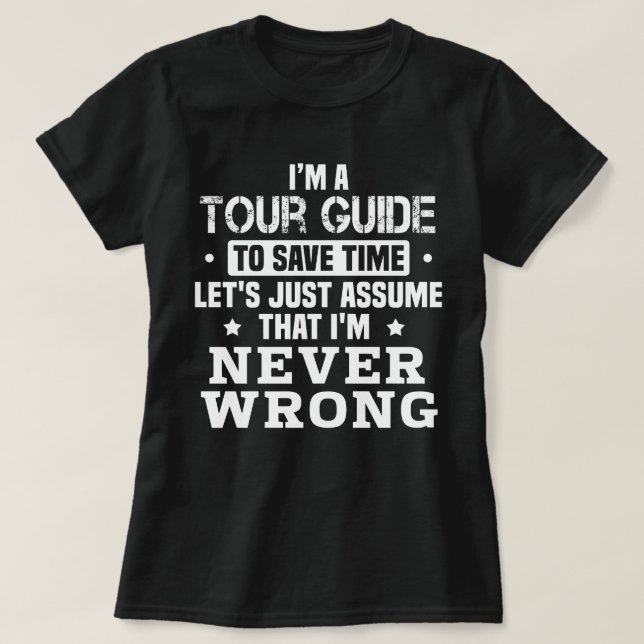 Tour Guide T-Shirt (Design vorne)