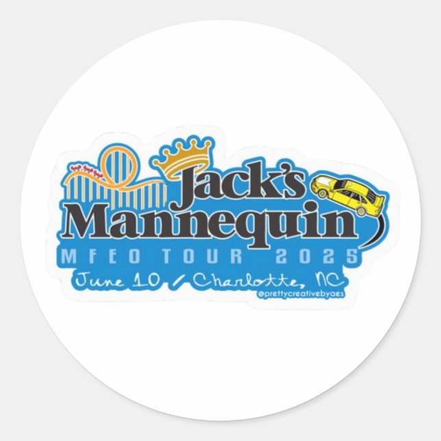 Tour JM MFEO - Sticker Charlotte (Devant)
