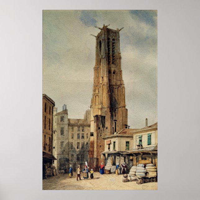 Tour Saint-Jacques Poster (Vorne)