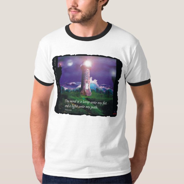 "Tour T-shirt de la sonnerie de lumière et (Devant)