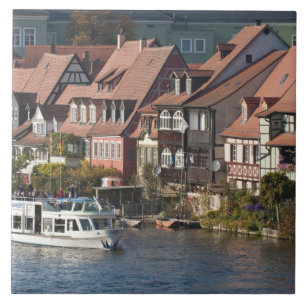 Tourboot in Klein-Venedig und Regnitz Fliese
