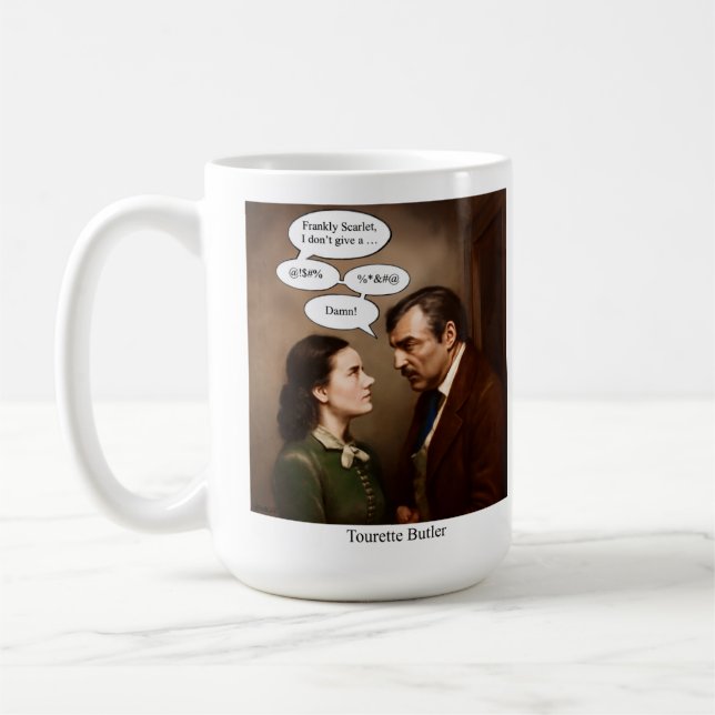 Tourette Butler Kaffeetasse (Links)