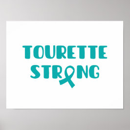 Tourette Strong Poster & Prints
