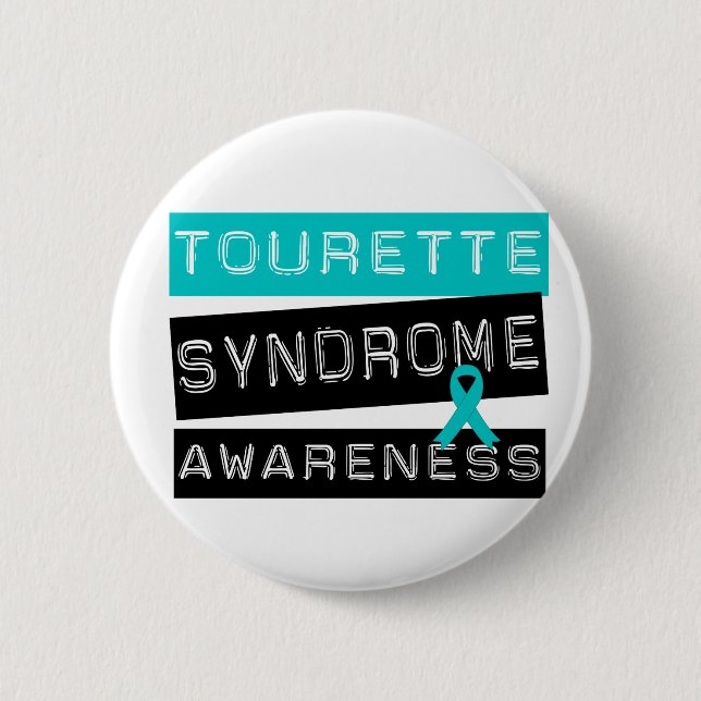 Tourette-Syndrom Button (Vorderseite)