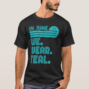 Tourette Syndrome Awareness Im Juni tragen wir Aqu T-Shirt