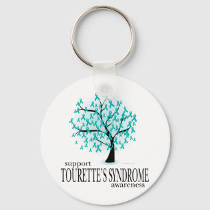 Tourettes Syndrom-Baum Schlüsselanhänger