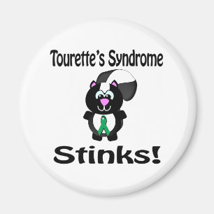 Tourettes-Syndrom Stinks Skunk Awareness Design Magnet