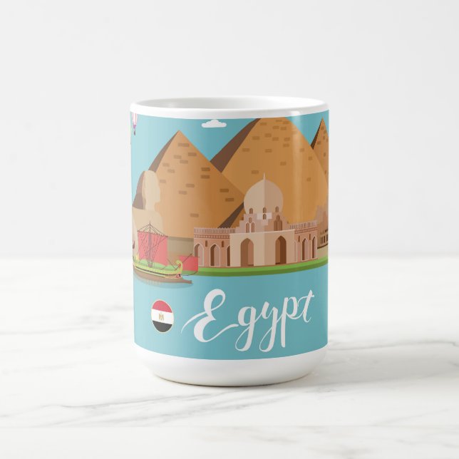 Tourismus Ägypten Kaffeetasse (Mittel)