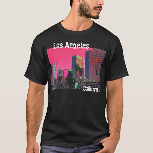 Tourismuskleid Los Angeles, Kalifornien T-Shirt (Vorderseite)