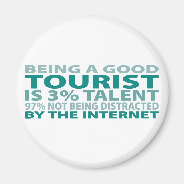 Tourist 3% Talent Magnet (Vorne)