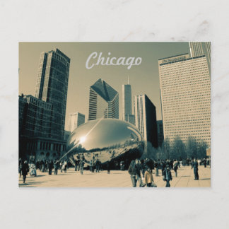 Tourist Chicago Post Card Postkarte