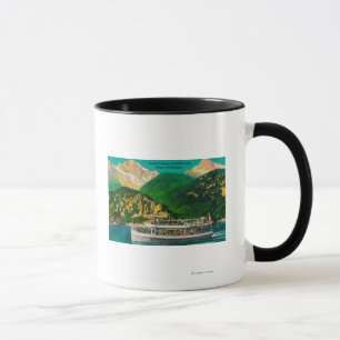 Tourist-Dampfbad am See Diablo, Skagit Tasse