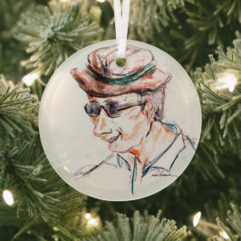 Tourista! Ornament Aus Glas