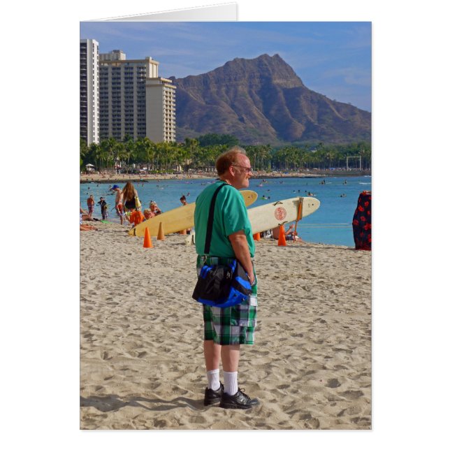 Touriste de Waikiki (Devant)