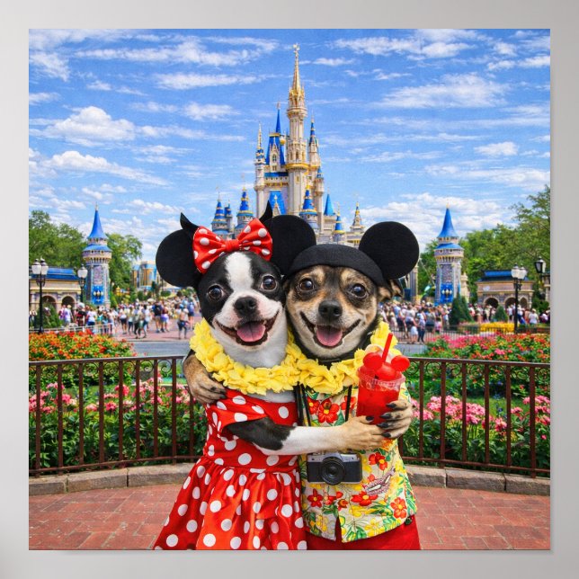 "Touristen" Poster (Vorne)