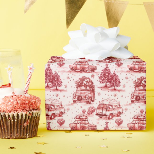 Touristenattraktion | rot geschenkpapier (Geburtstagsparty)